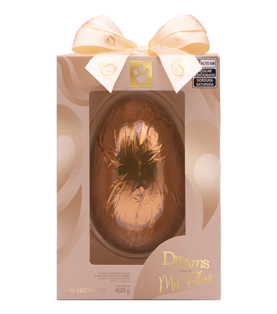 Ovo de Páscoa Dreams Mil-Folhas 400g
